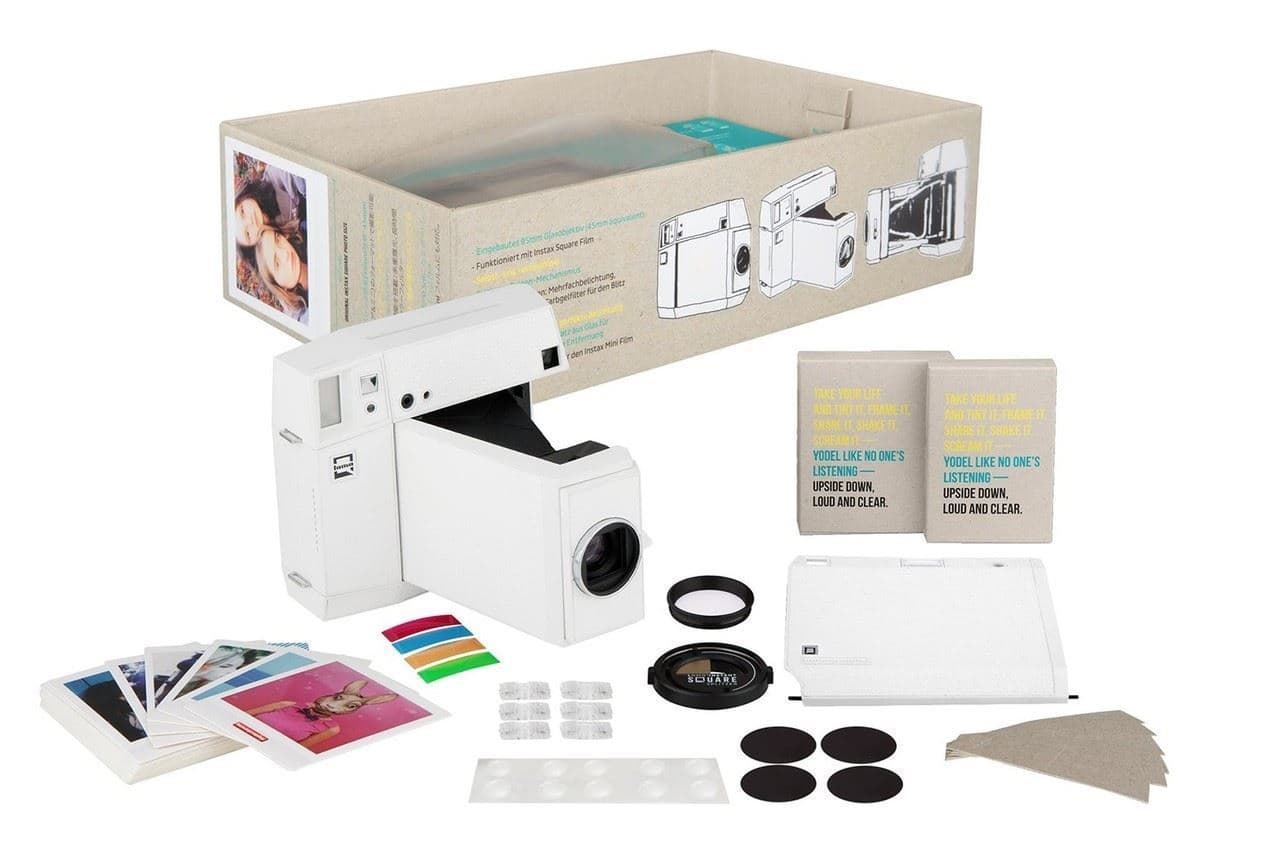 Aparat foto - Lomo Instant Square - White Combo | Lomography