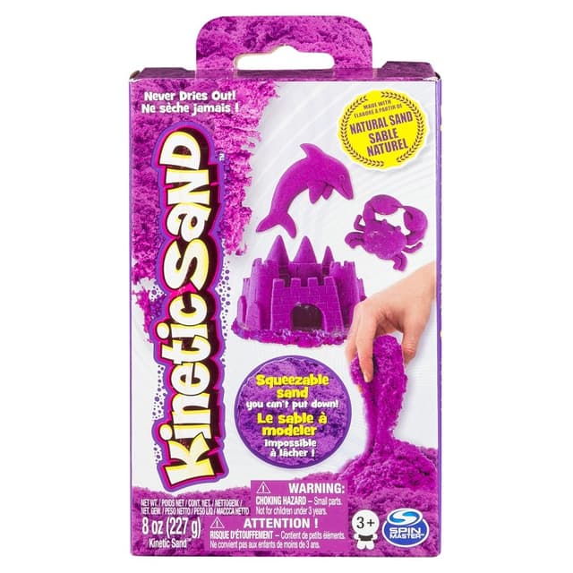 Nisip Kinetic - Mov, rezerva, 227g | Spin Master