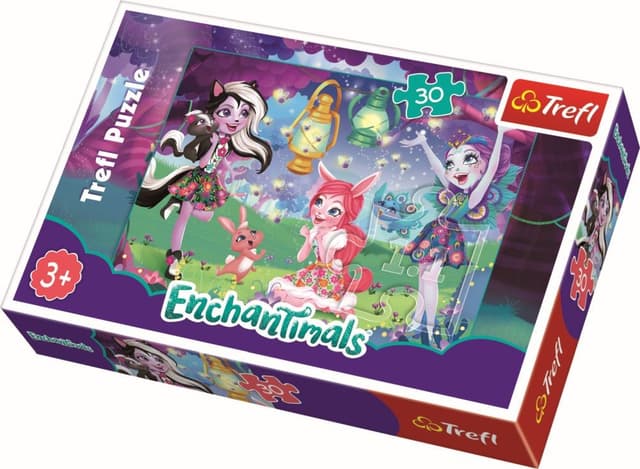 Puzzle 30 piese - Magia Enchantimals | Trefl