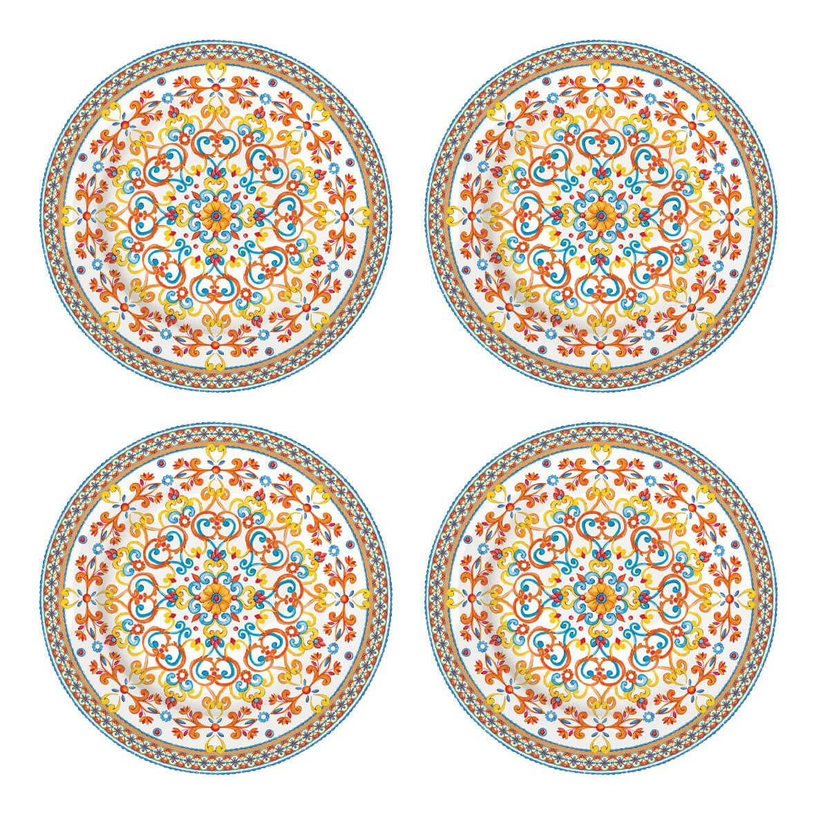 Set farfurii - Mediterraneo Orange | Easy Life