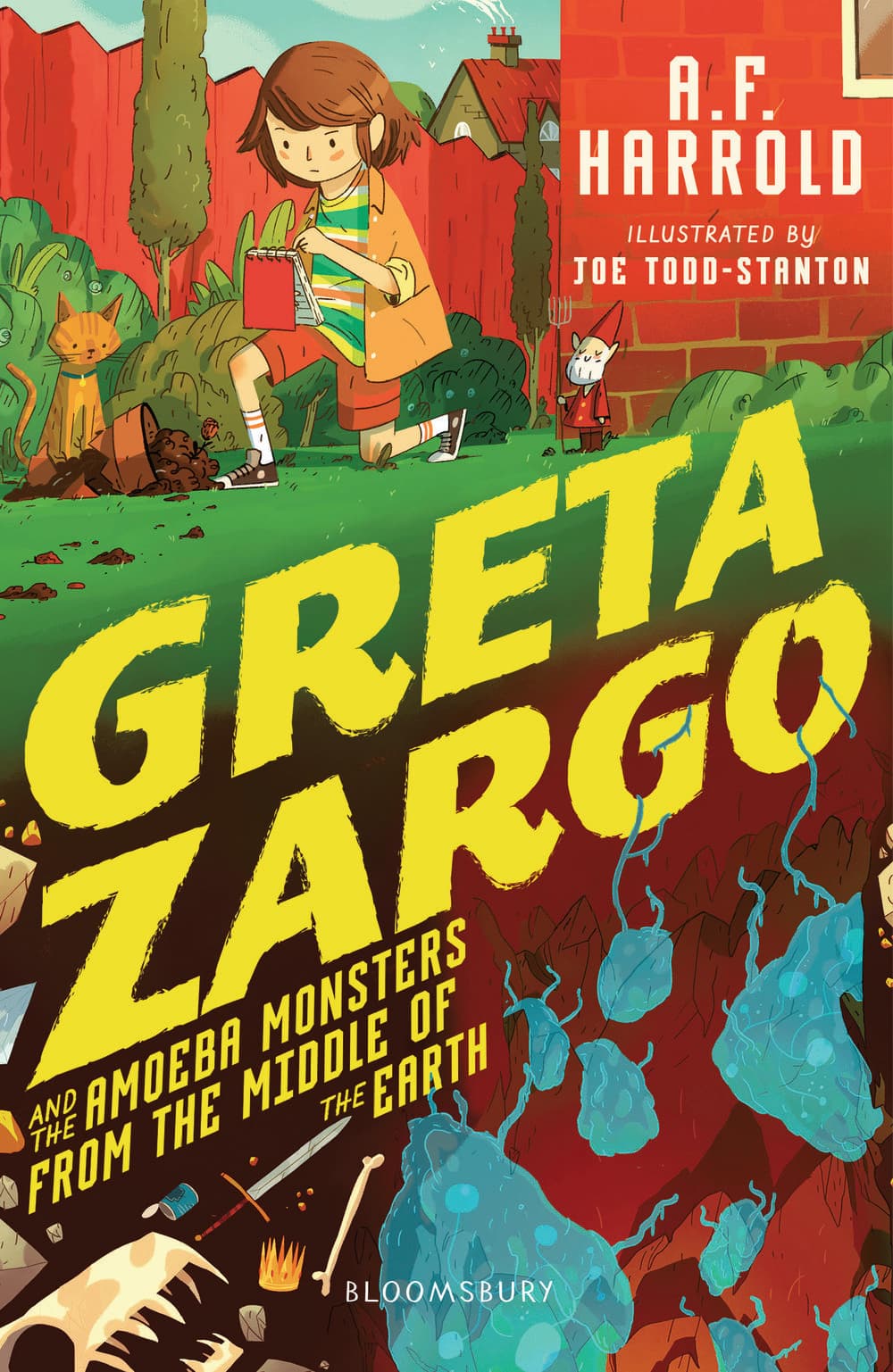 Greta Zargo and the Amoeba Monsters from the Middle of the Earth | A.F. Harrold