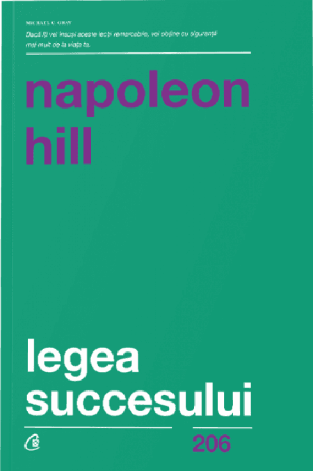 Legea succesului | Napoleon Hill