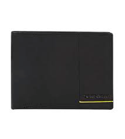 Portofel - Outline, Orizontal - Black and Lime | Samsonite