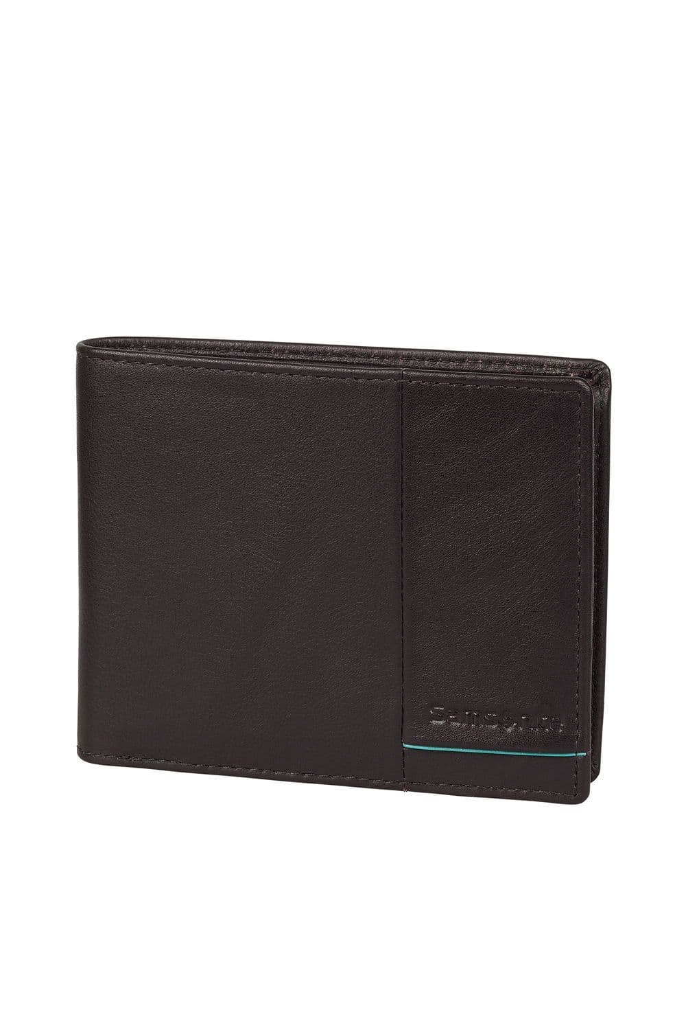 Portofel - Outline, Orizontal - Maro cu Turcoaz | Samsonite
