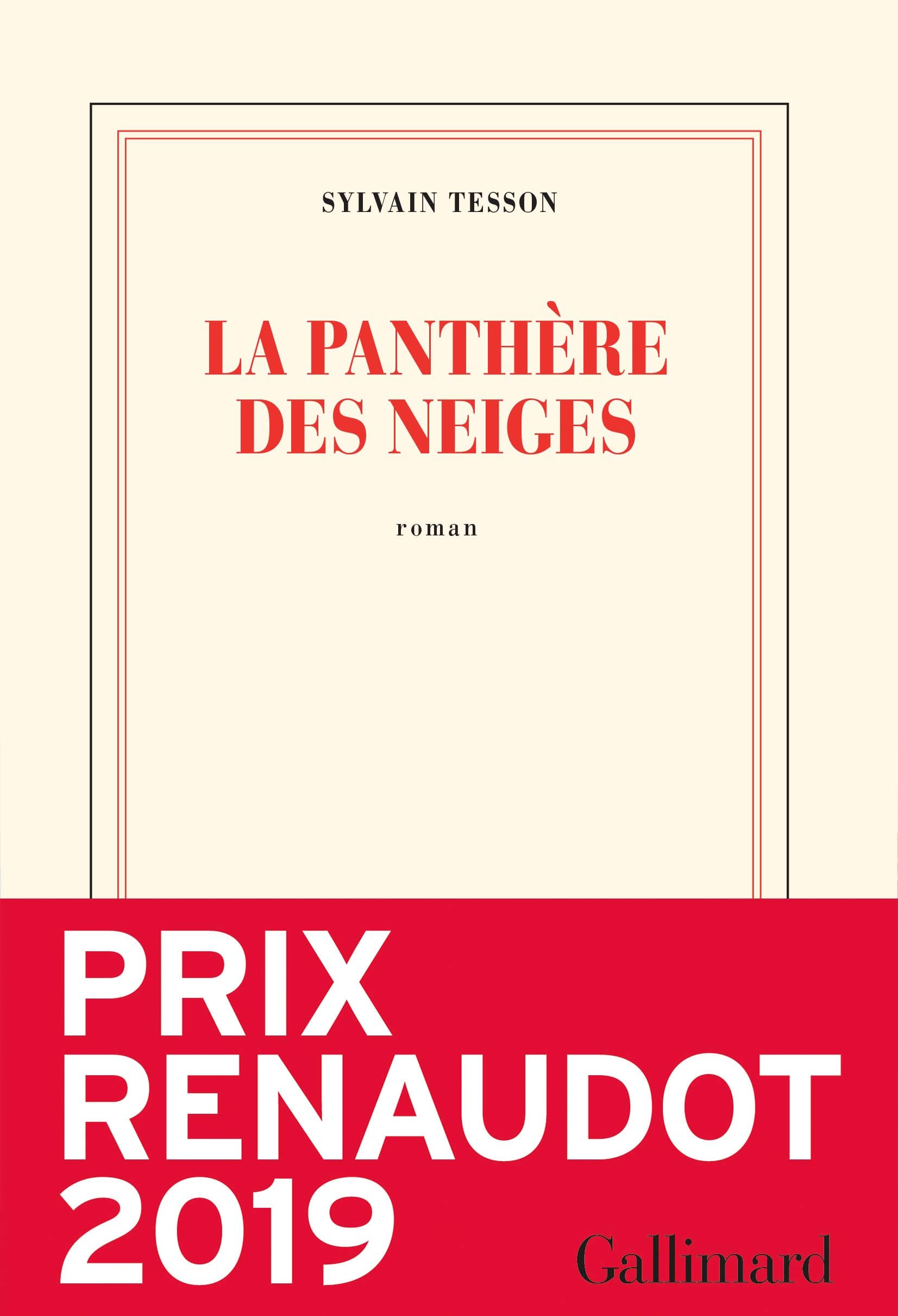 La panthere des neiges | Sylvain Tesson