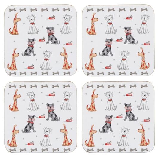 Suport pentru pahar - Faithful Friends - Dog | Lesser & Pavey