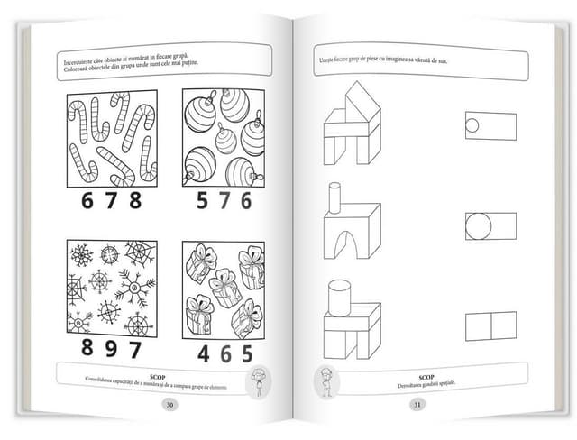 Activitati matematice. Grupa mare |