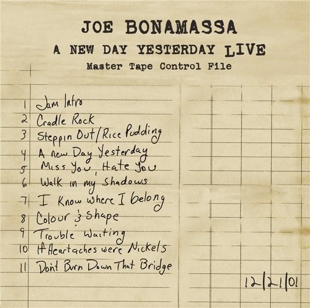 A New Day Yesterday Live | Joe Bonamassa