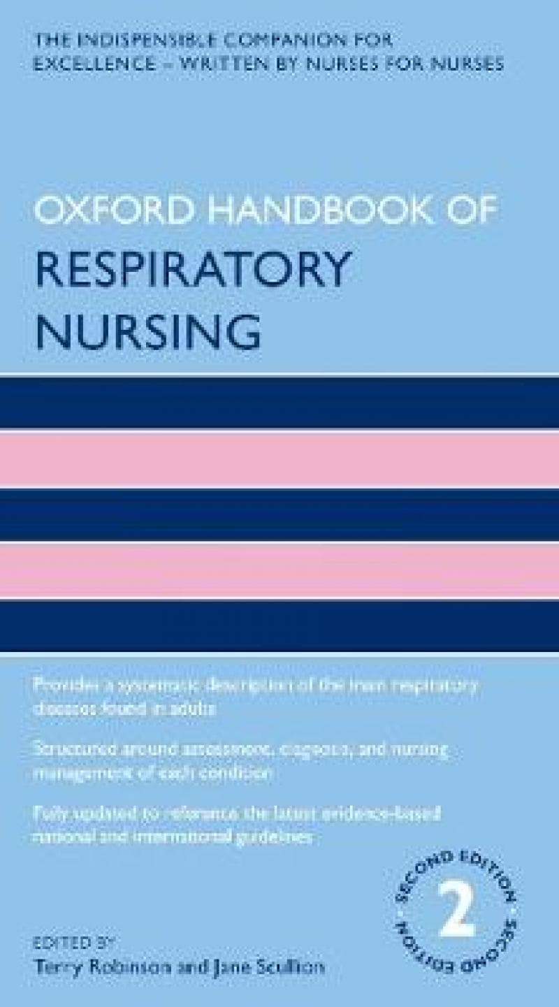 Oxford Handbook of Respiratory Nursing | Terry Robinson, Jane Scullion