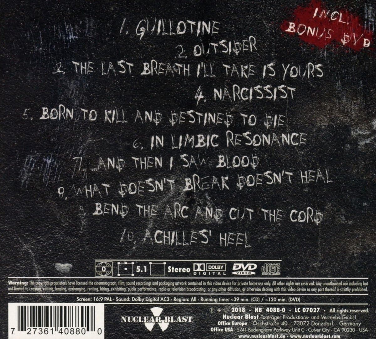 Meditations (CD+DVD) | Kataklysm