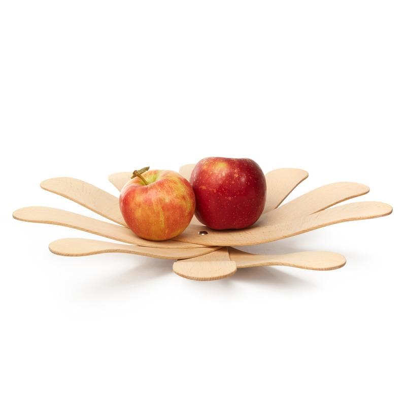 Fructiera - Boomerang Wood Bowl | Kikkerland