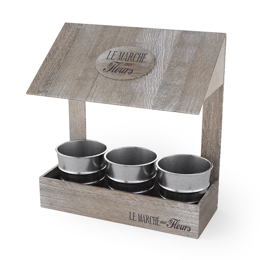 Set ghivece plante aromatice - Le Marche aux Fleurs | Balvi
