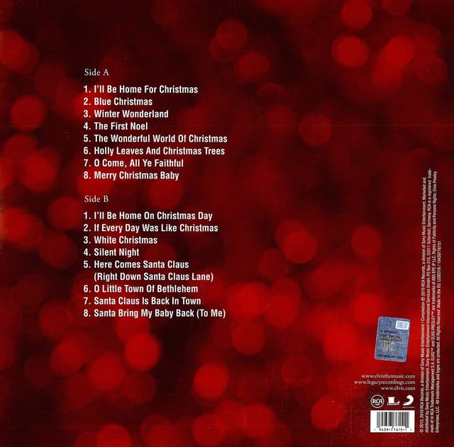 The Classic Christmas Album - Vinyl | Elvis Presley
