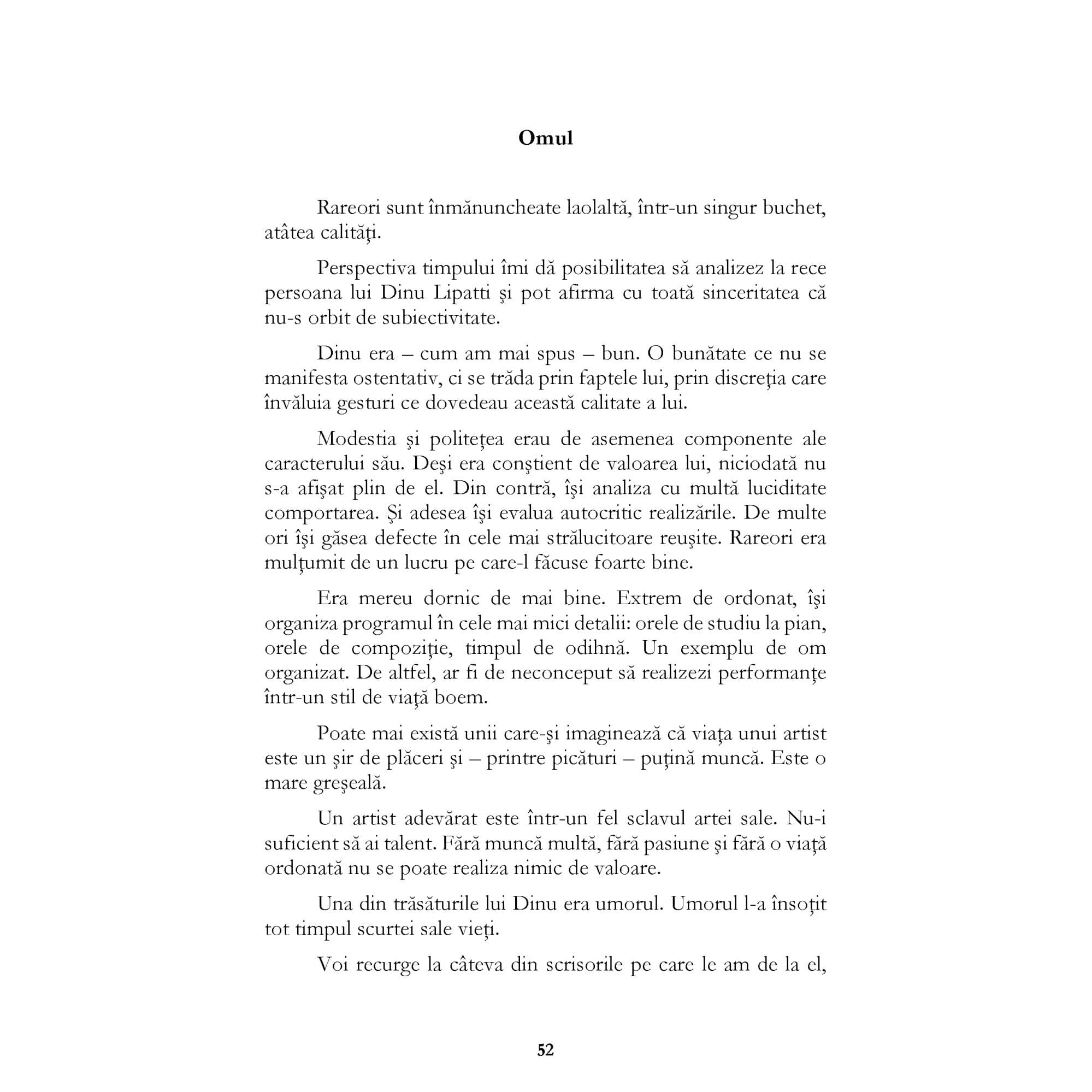 Prietenul meu, Dinu Lipatti | Miron Soarec