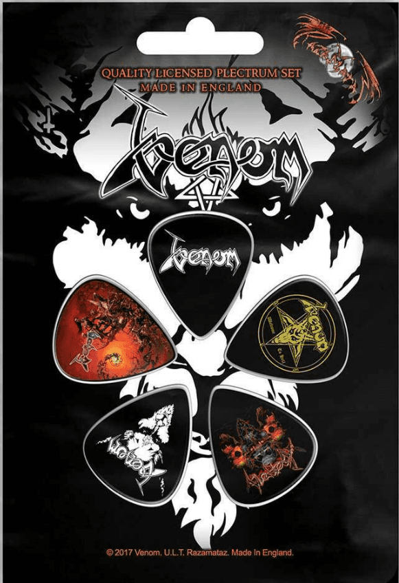 Set 5 pene pentru chitara - Venom - Black Metal | Rock Off