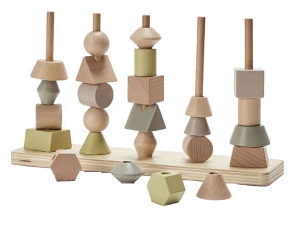 Joc educativ - Stivuire forme geometrice | By Astrup