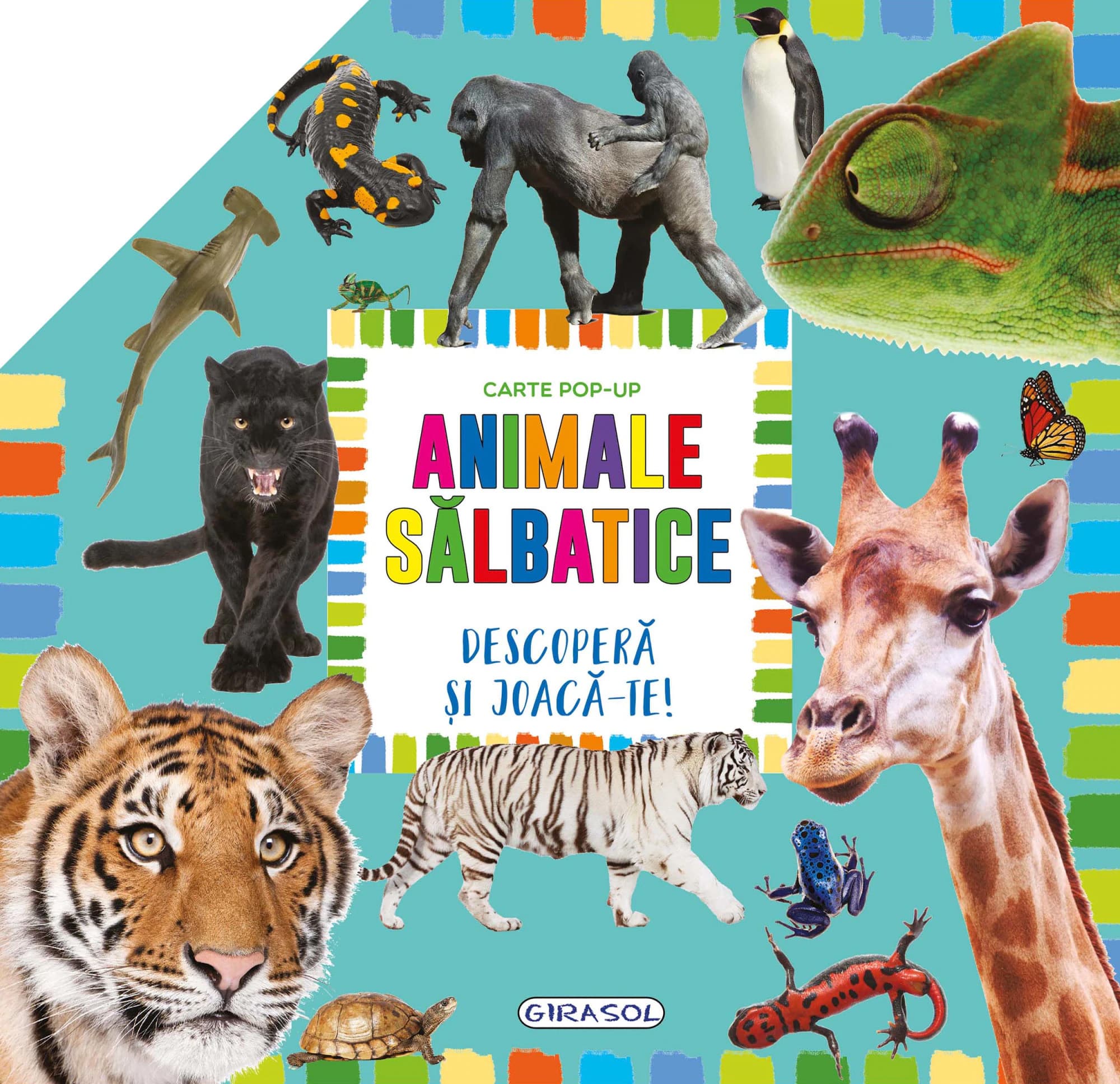 Carte pop-up.  Animale salbatice |