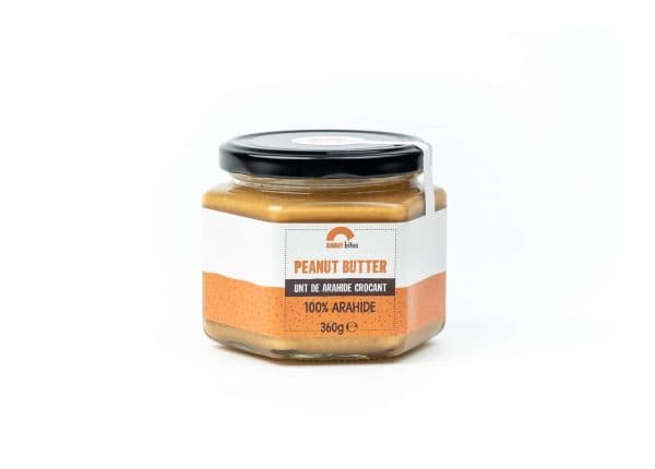 Unt de arahide crocant, 360g | Sunday Bites