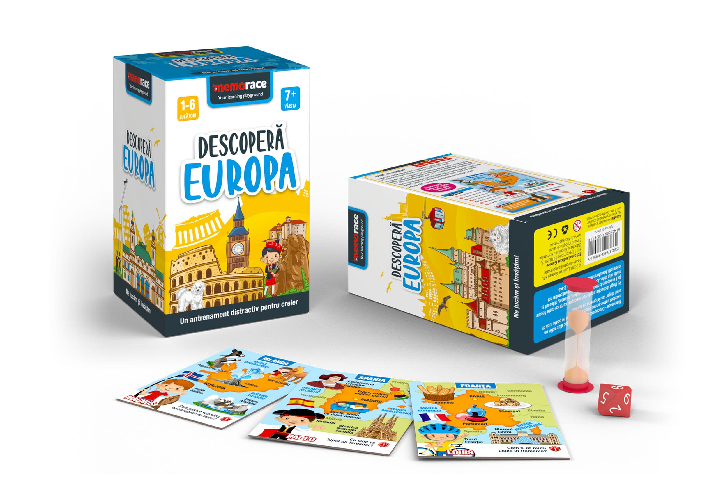 Memorace - Descopera Europa | Ludicus