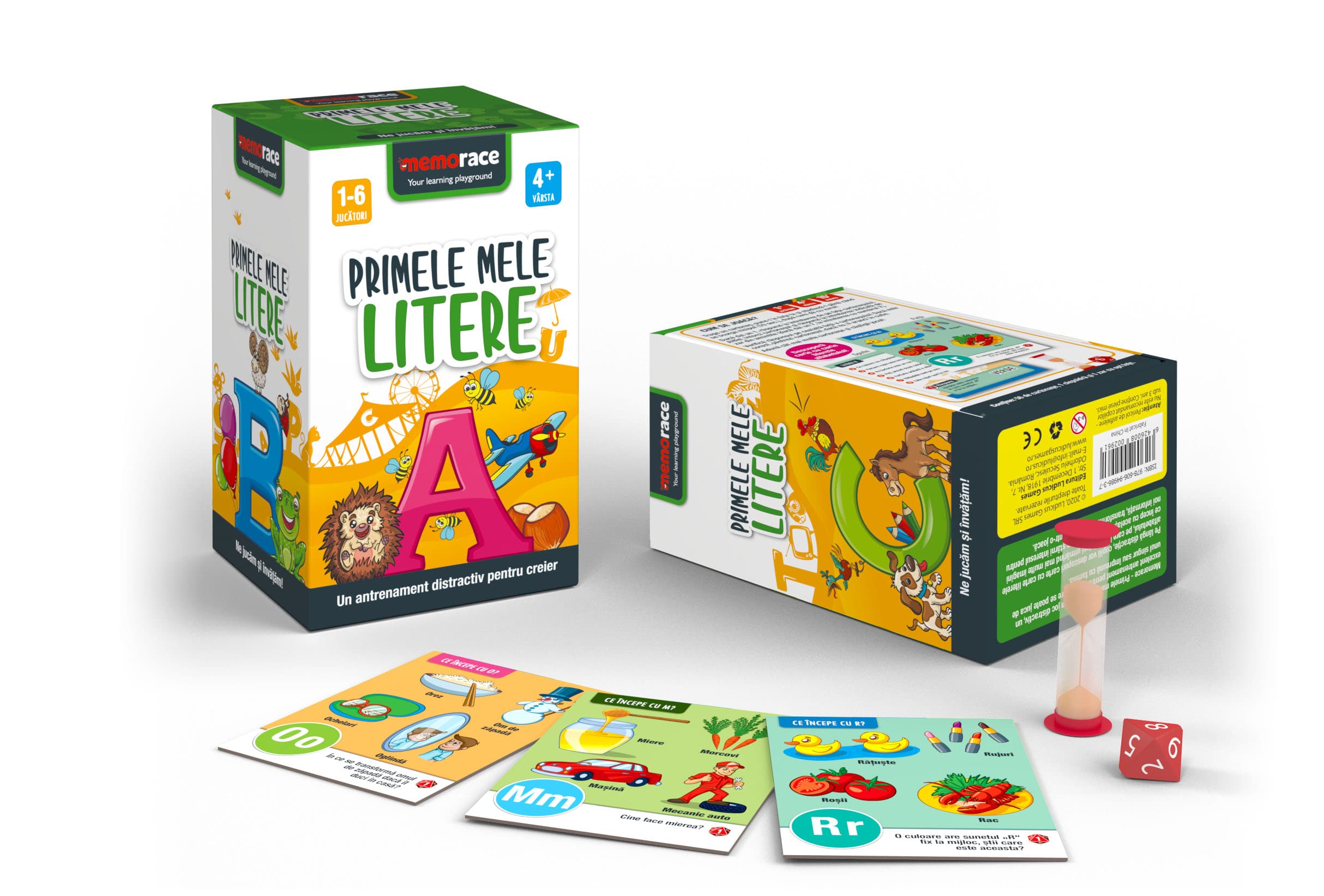 Memorace - Primele Mele Litere | Ludicus