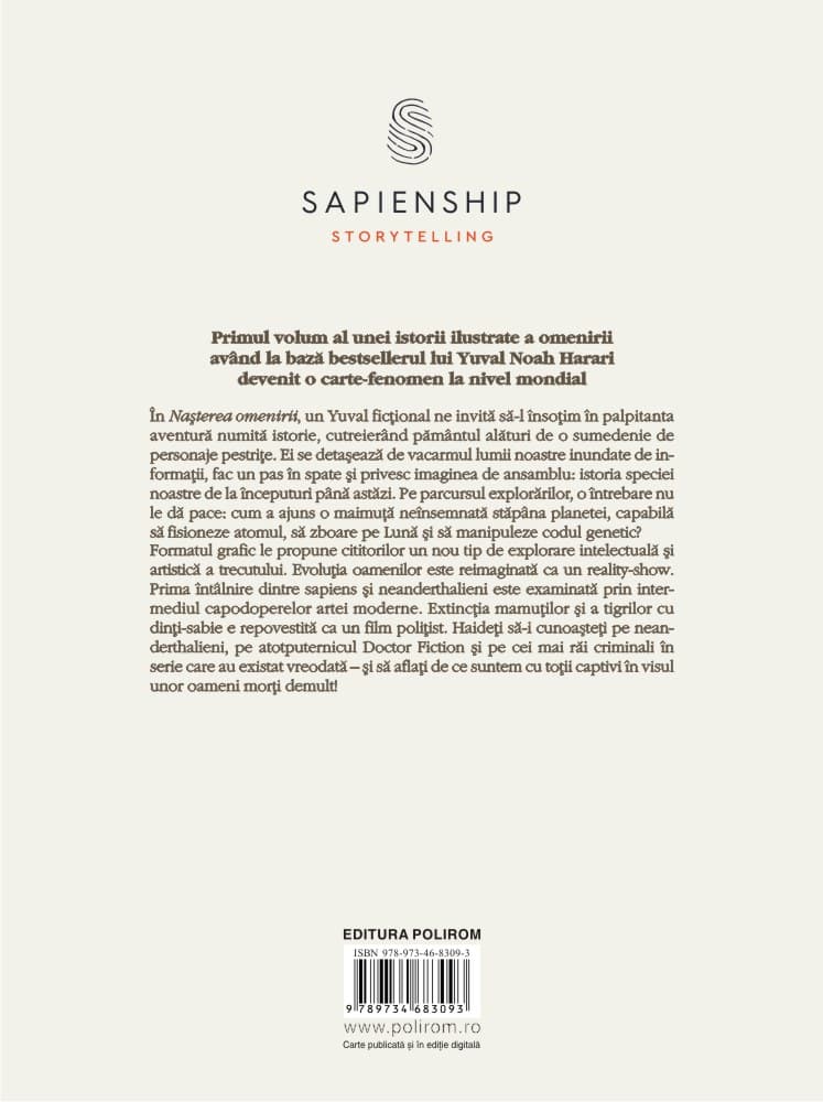 Nasterea omenirii | Yuval Noah Harari, David  Vandermeulen, Daniel Casanave