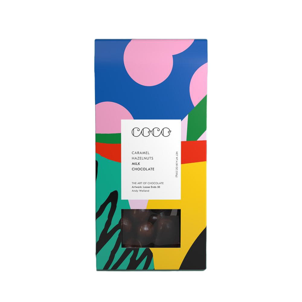Bomboane de ciocolata - Caramel Hazelnuts Milk Chocolate | Coco Chocolatier
