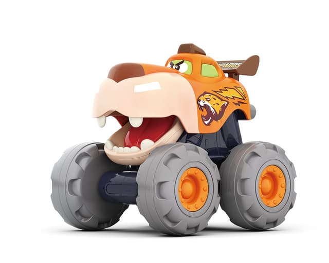 Masinuta Bebe Monster Truck, Leopardul Infuriat | Hola