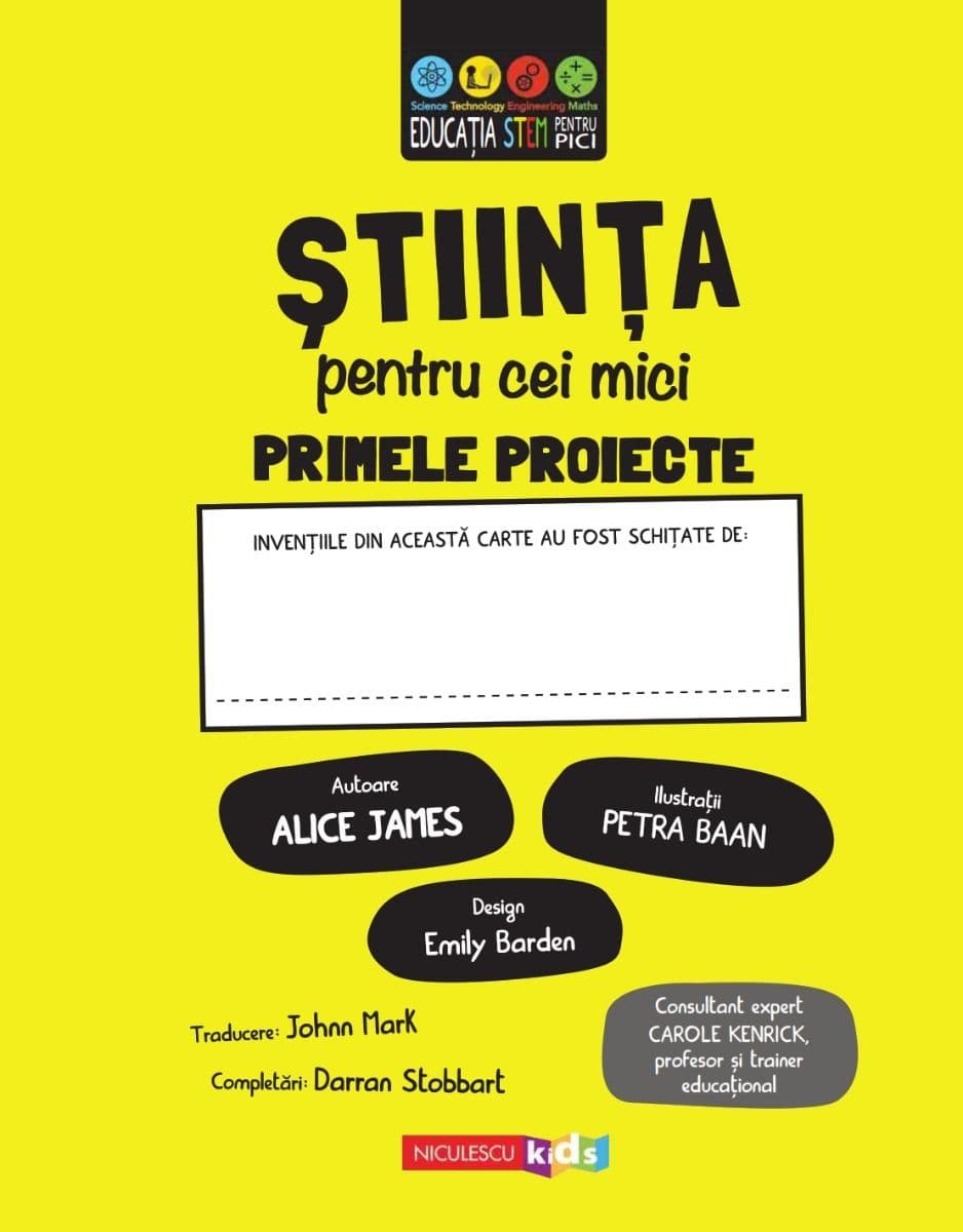 Primele proiecte: Stiinta pentru cei mici | Eddie Reynolds, Darran Stobbart