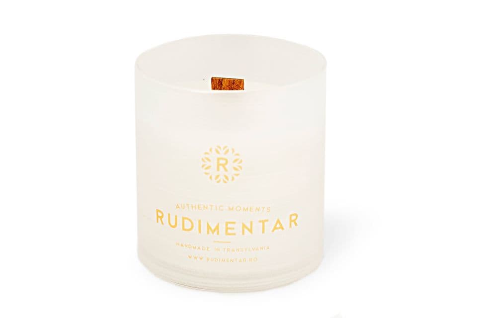 Lumanare - Rudimentar alb water | Rudimentar