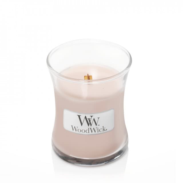 Lumanare parfumata - Vanilla & Sea Salt, Mini Jar | WoodWick