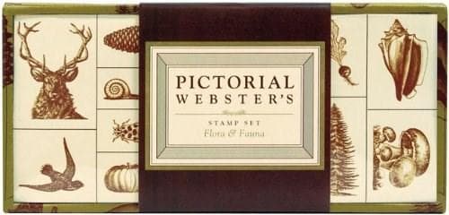 Pictorial Webster's Stamp Set | John Carrera