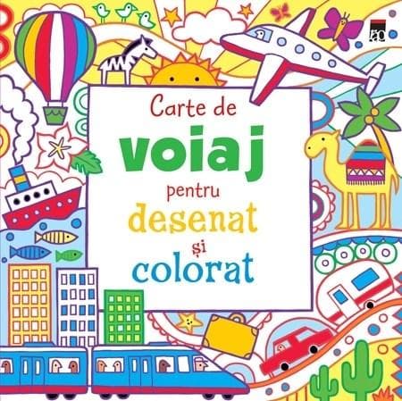 Carte de voiaj pentru desenat si colorat  |