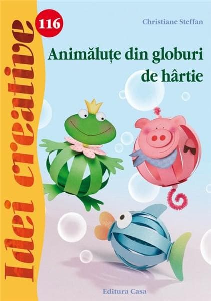 Animalute din globuri de hartie  | Christiane Steffan