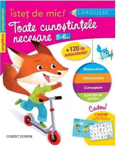 Istet de mic! Pregatirea prescolarului. Toate cunostintele necesare (5-6 ani) |