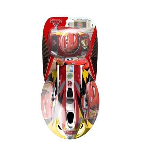 Set Stamp Combo Disney Cars, casca reglabila, genunchiere si cotiere, 3-6 ani