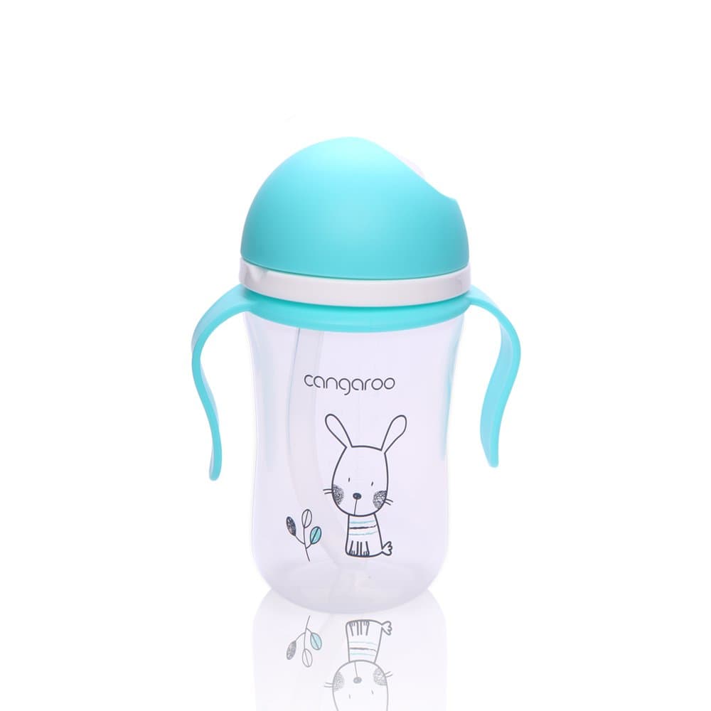 Canuta cu pai si manere 300 ml Cangaroo Blue