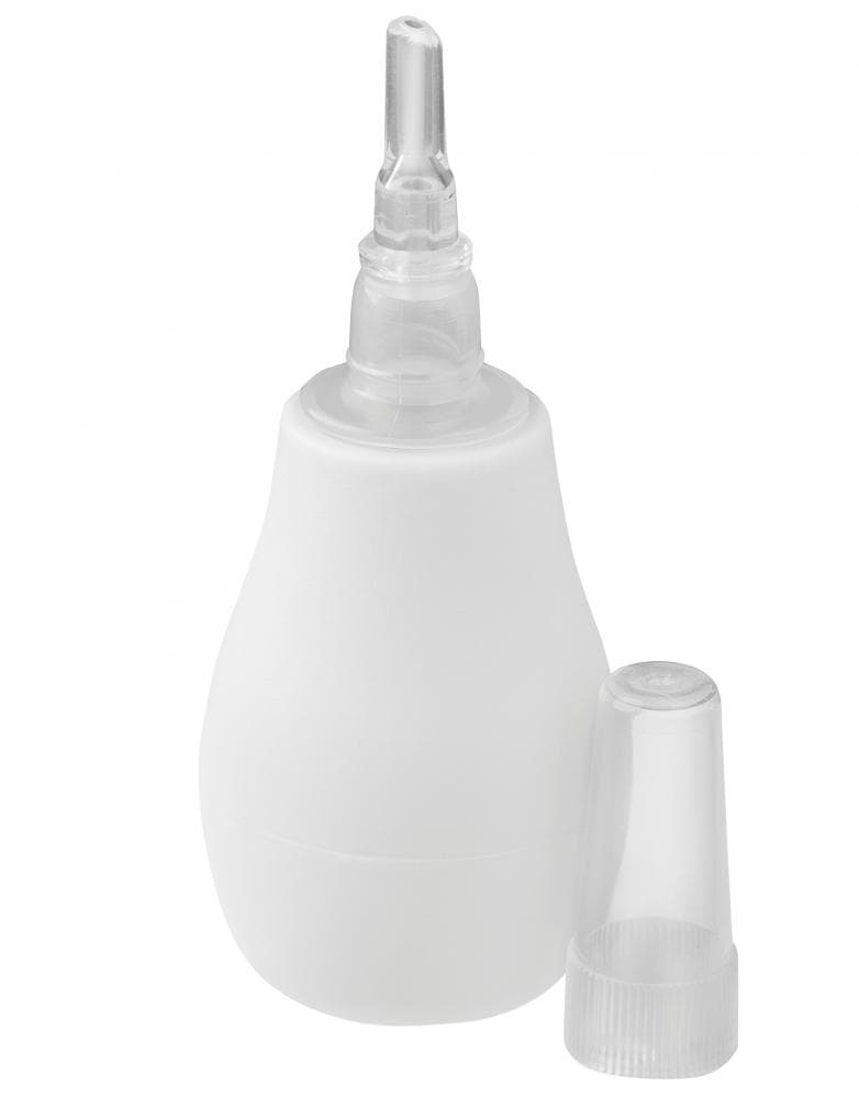 Aspirator nazal Baby Ono cu varf de silicon Alb