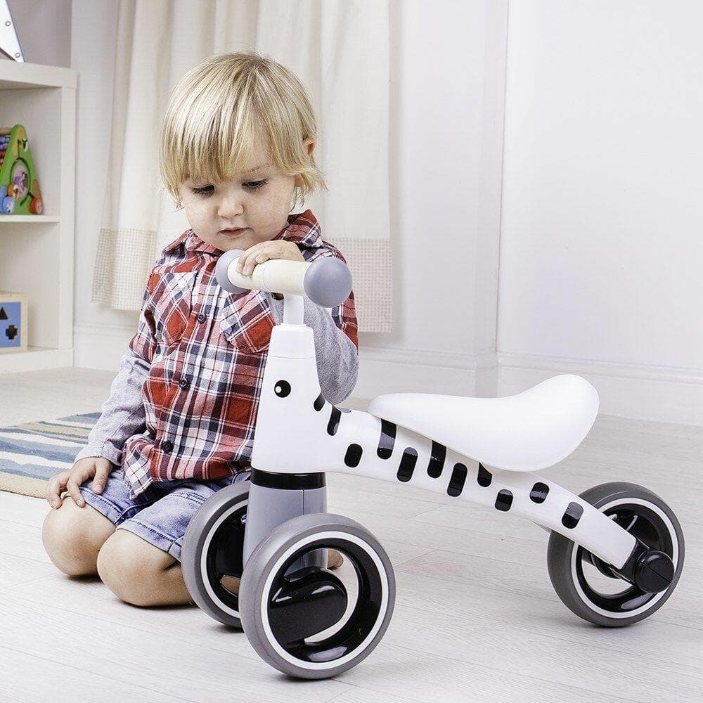 Ride-On pentru copii fara pedale Didicar zebra recomandata de la 1 an pana la greutatea maxima de 20 kg