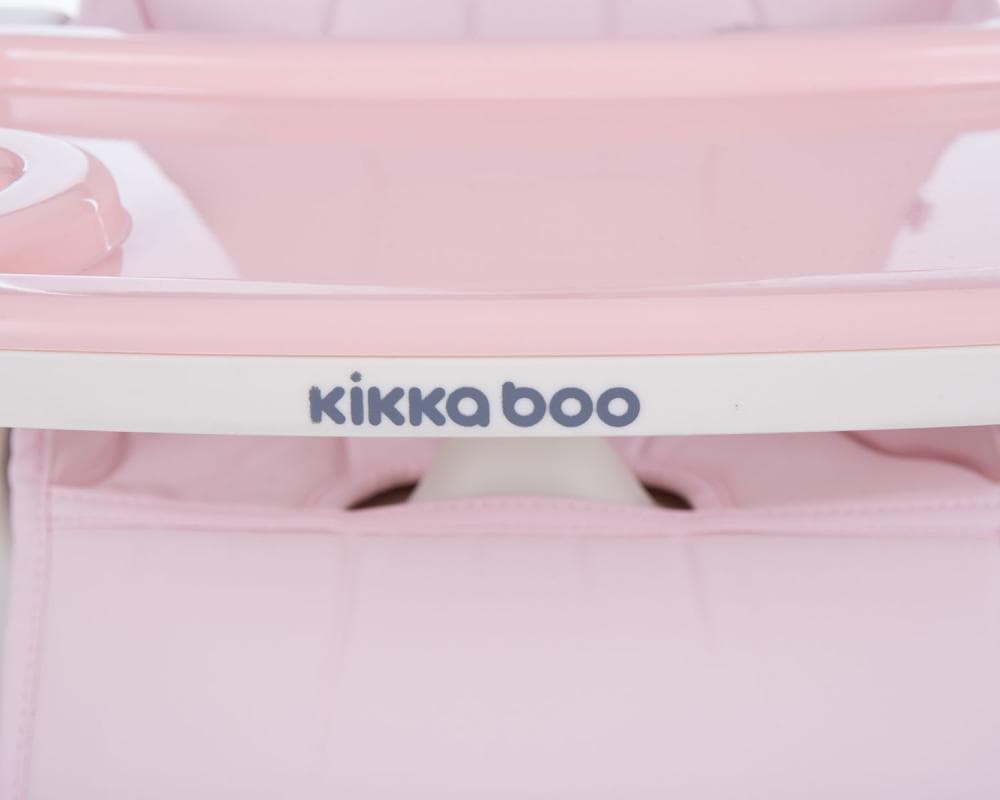 Scaun de masa KikkaBoo 3in1 Creamy Pink