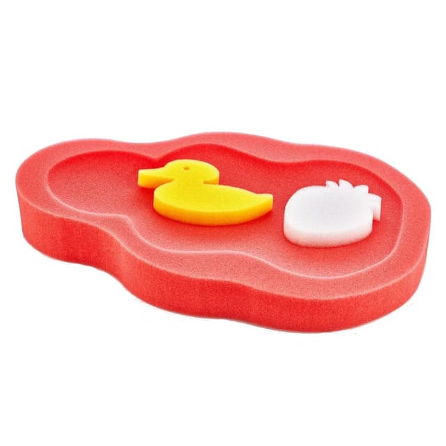 Burete suport pentru baie BabyJem Red