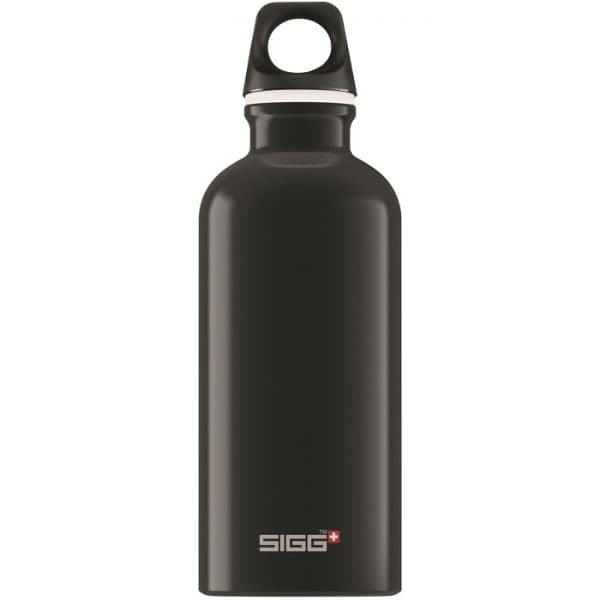 Bidon din aluminiu Sigg Traveller black 0.4l