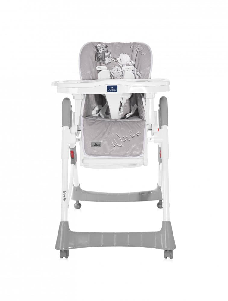 Scaun de masa Gusto Grey Rabbits