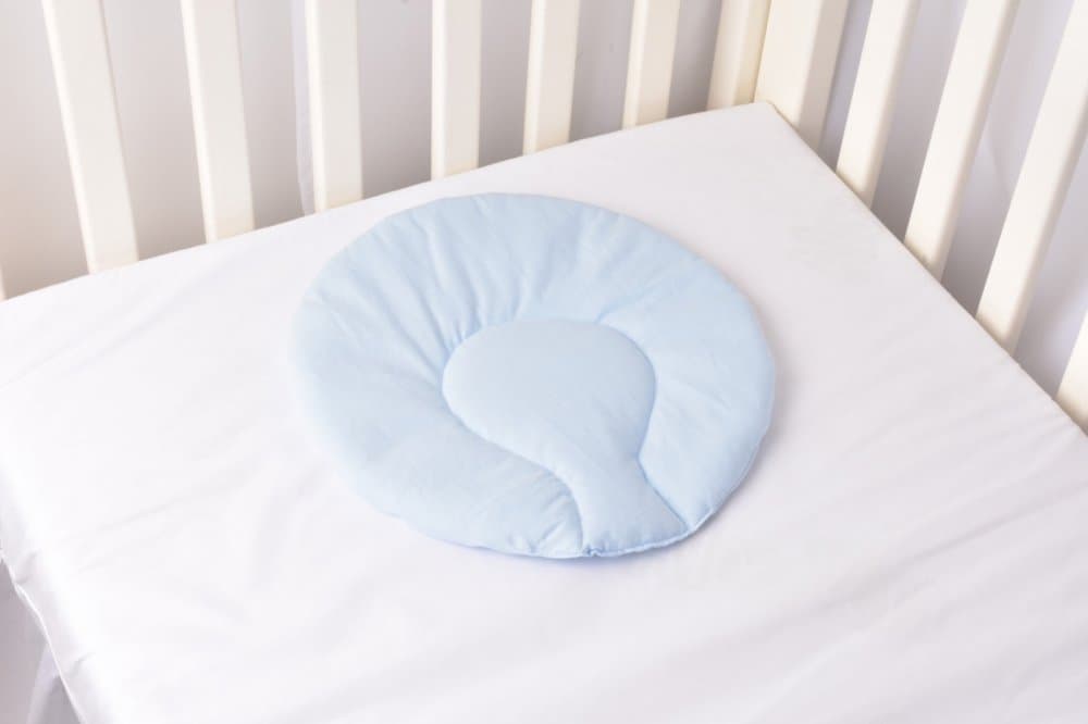 Pernuta plata rotunda 30x30 cm bumbac bleu