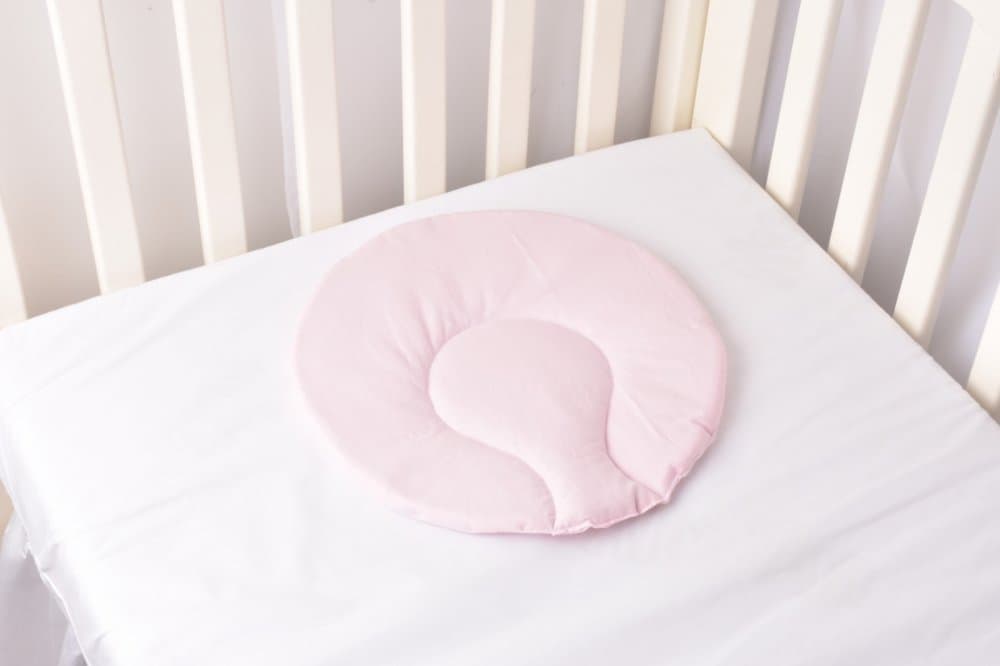 Pernuta plata rotunda 30x30 cm bumbac roz