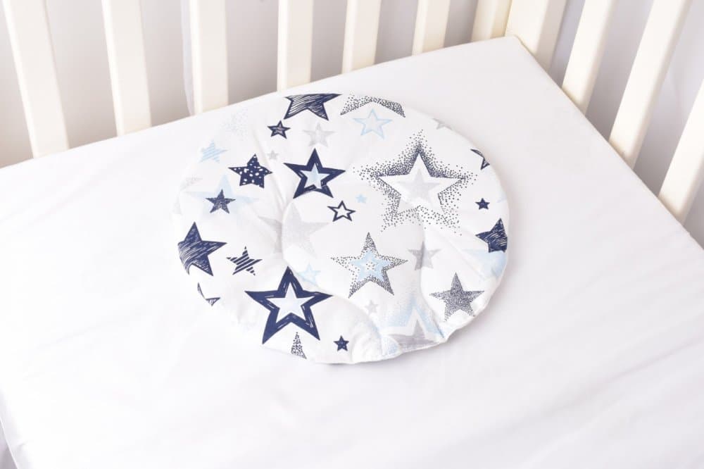 Pernuta plata rotunda 30x30 cm bumbac model stelute