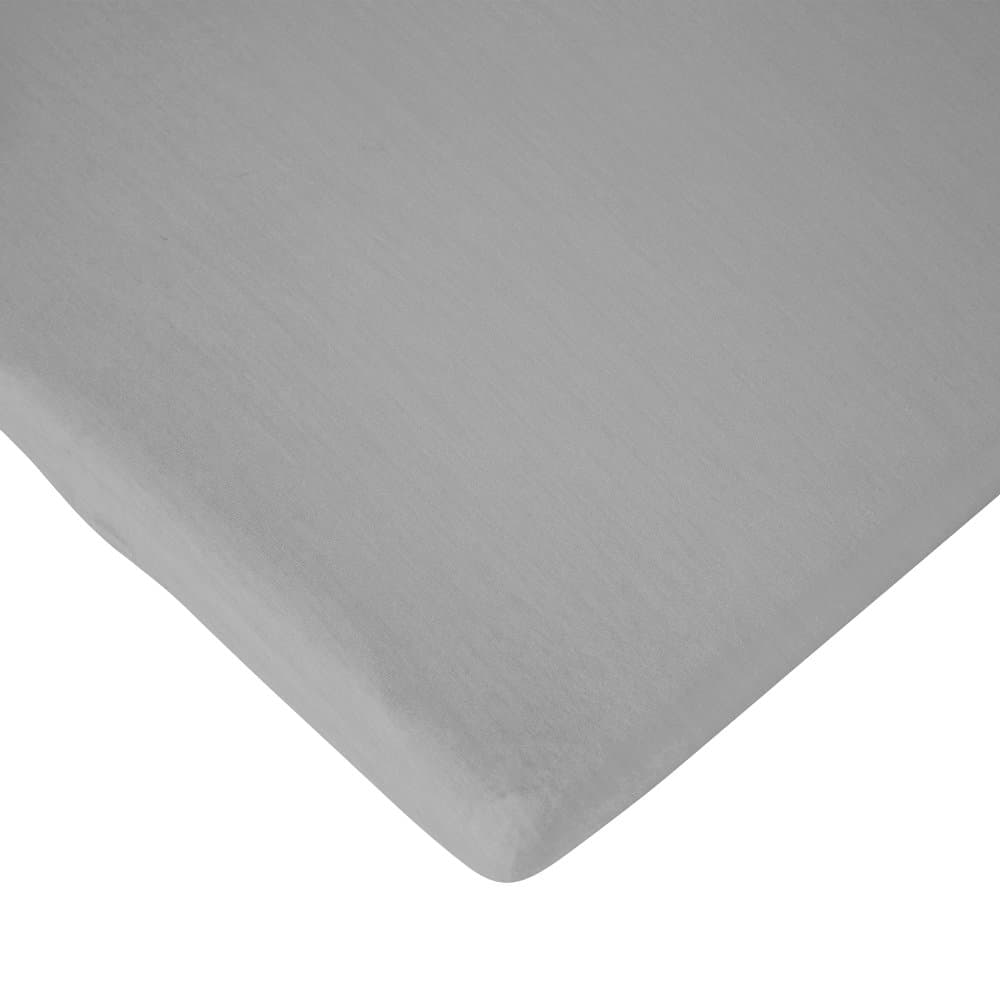 Cearsaf saltea 60x120 cm Jerse Gri Childhome