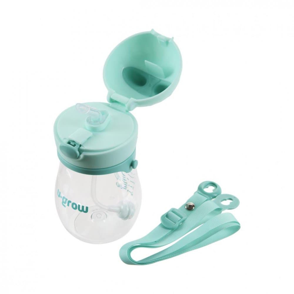 Cana cu pai si curea din tritan 330 ml U-Grow