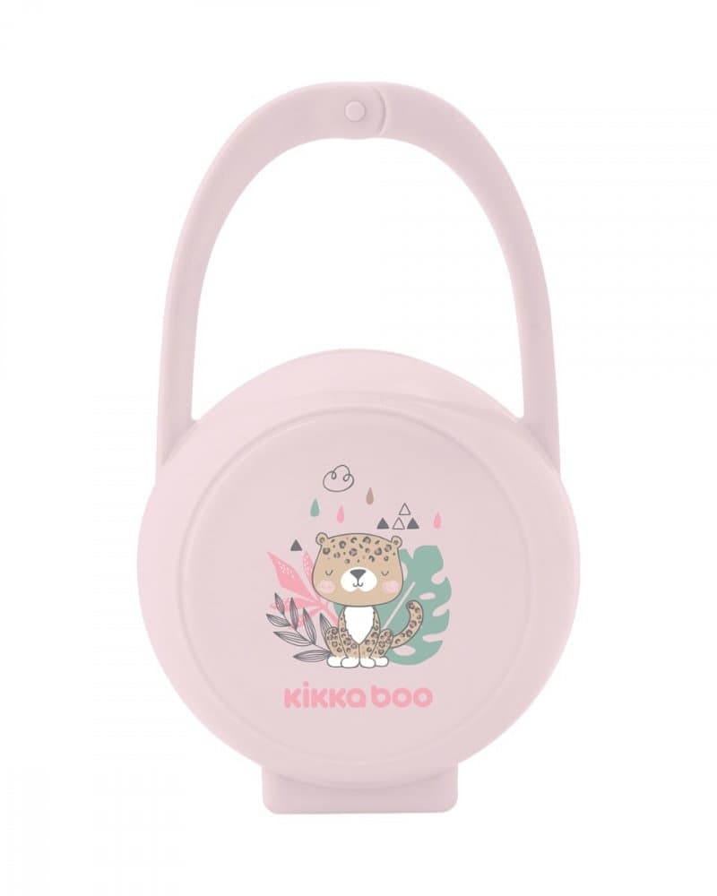 Cutie pentru suzete KikkaBoo Savanna Pink
