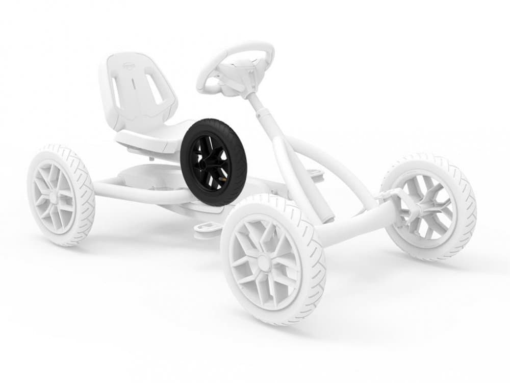 Roata tractiune pentru Kart, neagra  12,5x2,25 - slick