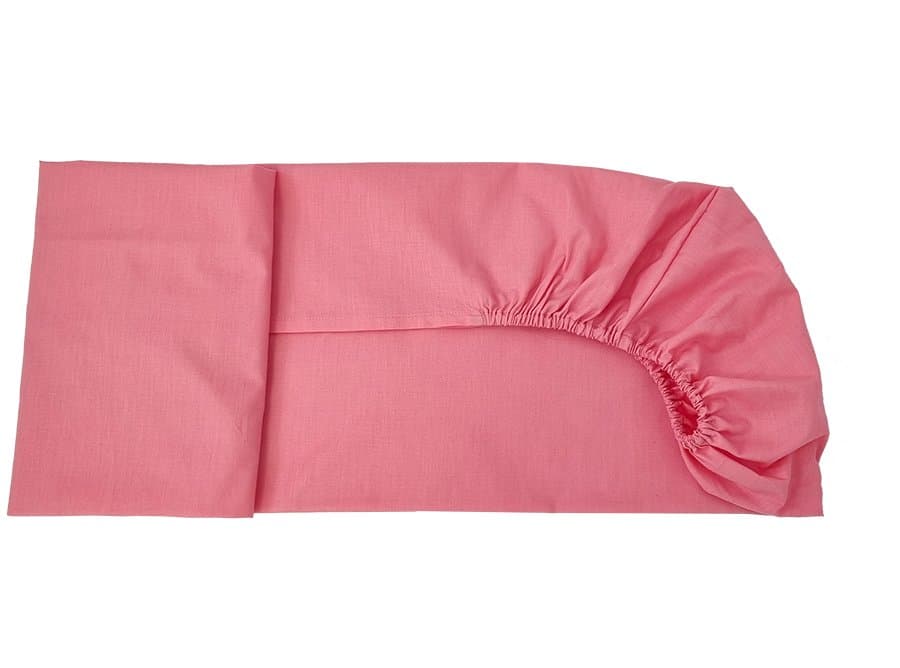 Cearceaf cu elastic din bumbac Flamingo 60x85 cm